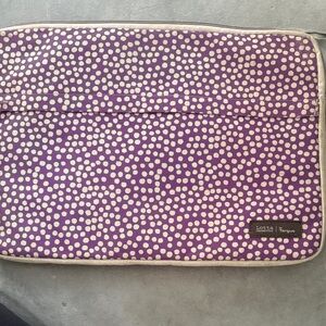 Targus Purple and White Polka Dot Laptop Sleeve